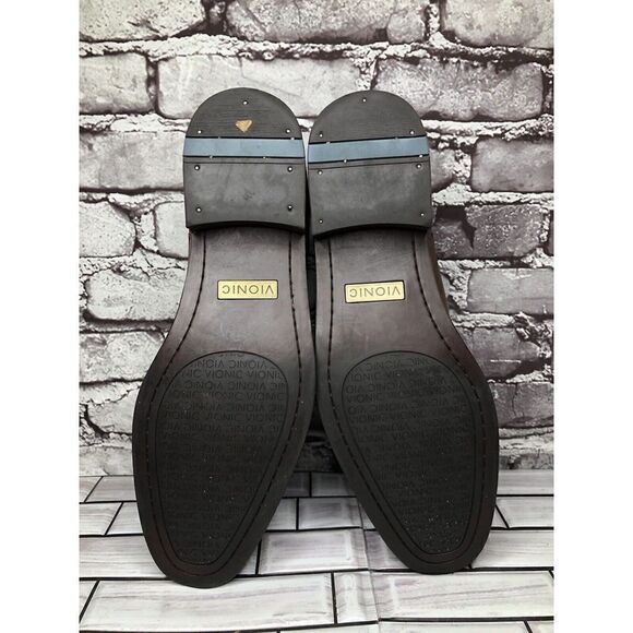 Vionic Joseph Orthaheel Brown Leather Plain Toe Oxfords Lace Shoes Men Sz 10.5US - Picture 13 of 16